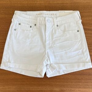 American Eagle Outfitters White Jean Shorts